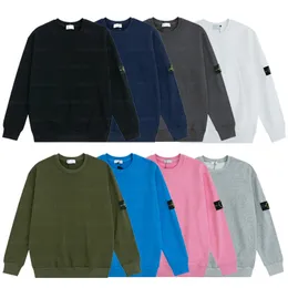 Men Hoodie Long Sleeve Pullover زوجين الحجارة الجزيرة Tech Fleece Tops Stones Island Jacke Compagnie Sweatshirt Asia Size M-2XL