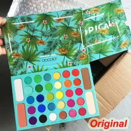 Shadow Docolor Tropical Eye shadow Palette makeup Eyeshadow 34 Color Shimmer Matte Highly Pigmented Eye Shadow Powder Waterproof Brand Co