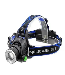 8000LM L2 T6 T6 Teste LED zoomabile Porta zoomabile Torcia impermeabile Torcia Lampada della testa di pesca Hunting Light8776020