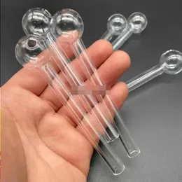 10 CM 12 CM grand pas cher coloré grand Pyrex brûleur tuyau clair verre brûleur à mazout verre Tube verre tuyau huile ongles Bolpu