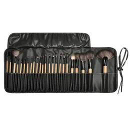 Busine da 24 pezzi Pennello per trucco professionale portatile Pennello per trucco con campeggio con borse set ombretto Blush Blush Brush Nose Foundation Kit