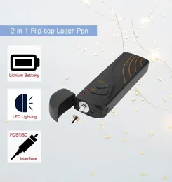 Ferramentas de fibra óptica de 10 km a 15 km Locador de fibras visuais de caneta a laser vermelha FTTH FIBERS OPTIC VFL TESTE USB LED LED PENS4392022