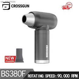 Massageador de corpo inteiro crossgun mini soprador de turbina jetfan elétrico espanador de ar comprimido recarregável portátil poderoso turbo