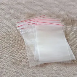 보석 파우치 1000pcs 25x35 Ziplock Bags Clear Plastic Prosparent PE Zip Lock 가방 천/크리스마스/선물/보석 포장 디스플레이