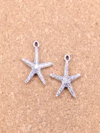 98pcs Antique Silver Bronze Plated starfish Charms Pendant DIY Necklace Bracelet Bangle Findings 2018mm9206638