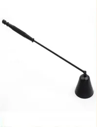 Candle Snuffer Tube Shaped Candles Wick Trimmer Cover Hand Tool Candlesnuffers Snuffers Accessory with Long Handle Matte Black9588707