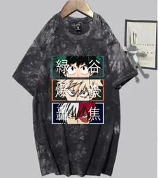 Men039S TシャツアニメSO Todoroki Bakugou Deku Y2K My Hero Academia T Shirt Man Manga Graphic Tees Fashion Tshirt Summer 90s T4203928