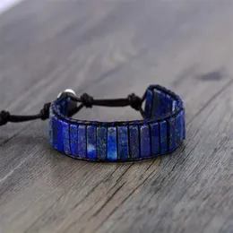 LAPIS LAPIS LAZULI SINGOLI LAZULI SPEAD-ENTERE BRACOLETS VINTAGE BRACOLE CUFFICE VINTAGE DROPLE CUFFICE DI CUFFICA S9152249