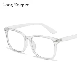 Sonnenbrille Langkeeper 2021 Mode Anti Blue Light Blocking Brille Rahmen Frauen Männer Square Computer Brillen transparent Eyewear266y