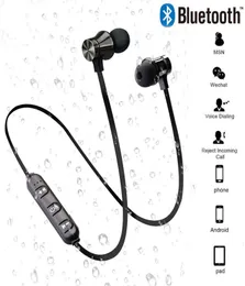 Magnetic Wireless Bluetooth Earphone XT11 Music Music Headset Phone Neckband Sport Ambuds مع MIC لـ iPhone Samsung Xiaomi9936180
