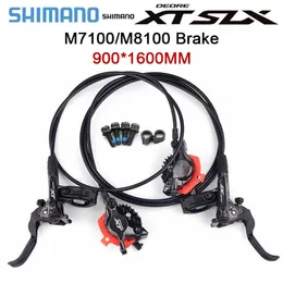 Shimano Deore XT M8100 Hydraulikbremseis Ice Tech SLX M7100 M6100 MTB Bremsen links rechts 9001600mm Mountain Bicycle Disc 231221