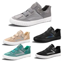 Scarpe da corsa sneaker a piatto basse uomini uomini donne piattaforma grigia bianca bianca da uomo tainers sport sneaker taglia 38-44