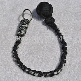Paracord Monkey Fist keychain 1 Steel Ball Self Defense is Handcrafted in China3102