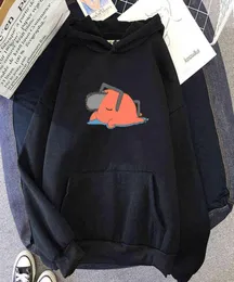 Kawaii quente japonês anime pochita homem hoodies harajuku engraçado dos desenhos animados gráfico com capuz hip hop topos camisolas masculino y11211284796