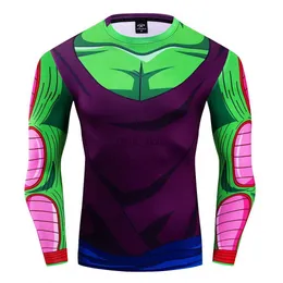 Men's T-Shirts New 3D Print T Shirt For Men Compression Shirt Long Sleeve Summer Cosplay Fashion Fitness Elastic Tight Brand Clothing Tops TeesL2312.21