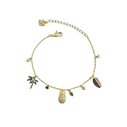 Swarovskis Bracciale designer gioielleria Donne Braccialetti di fascino di alta qualità originale Nuovo regalo bracciale ananas femminile