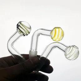 Alaer New Pyrex Thick Glass Oil Burner Pipe 10mm 14mm 18mm雄の女性バブラー用水道パイプボン