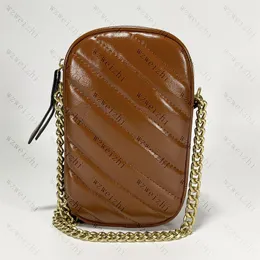 Mais recente estilo marmont mini bolas de bolsas de moeda bolsas de ombro de ouro bolsas de ombro de ouro pacote de telefone celular 10 5x17x5cm277m