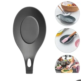 ディナーウェアセット2 PCS SILE SPOON MAT STORAGE RACK CUTLERY KITCHEN ATNESILS HOLDERS SILICA GELオーガナイザードロップデリバリーホームガーデンDH2F9