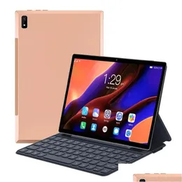 PC Tablet PC 2023 Global10.1inch Android 16GB RAM 1TB ROM 13 5G Sürüm Çift Sim Kart Ağı FL SN 9600MAH Bırak Dağıtım Bilgisayarları N