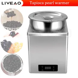Comercial automático boba bolha leite chá tapioca pérola fogão mais quente caldeira cozinhar panela máquina