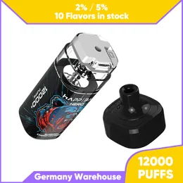 12k Puff Crystal Vape E-Zigarette Einweg-Vapes 12000 Puffs Bar Pen Pods Vaper Desechable 650mAh Batterie 16ml vorgefüllt