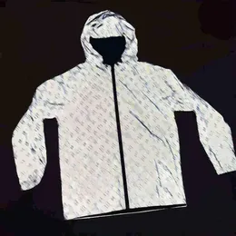 Popular newMen's Women's Jacket Classic Spring Sports Brand Designer Reflective Jackets Detail Perfect Work Elastic Soft Outdoor Travel Hoodie M-3XL