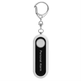 Nytt ryggklipp Personligt larm 130dB Kvinnors utomhus självförsvar Alarm Portable Keychain Alarm