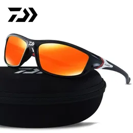 태클 다이와 편광 선글라스 남성 남성 여자 낚시 안경 야외 스포츠 고글 캠핑 하이킹 운전 안경 UV400 패키지