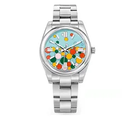 41mm36mm Designer Mens Watch Womens Par Watchs Automatisk mekanisk rörelse Rostfritt stål Lysande par Master Wristwatch Montre de Luxe Birthday Present L2