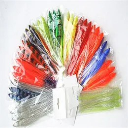 5 5inch 6 5inch Octopus Skirt Lure Fishing Lure Fishing Tackle Trolling Bait Soft Bait Big Game Fishing Lure color Mixed228r