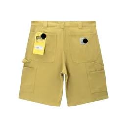 Carharttlys calças de grife de alta qualidade shorts masculinos b147 workwear lona multi bolso shorts cinto casual solto capris masculino e feminino