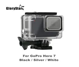 GloryStar 45m Case à prova d'água subaquática para GoPro Hero 7 Black Silver White Câmera Proteção da câmera Acessórios de mergulho de mergulho7982388