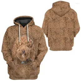 Felpe con cappuccio da uomo Pinscher in miniatura/terrafonda/Labradoodle Felpa con cappuccio stampata in 3D da donna per uomo Pullover Street Tuta Love Dog Gift