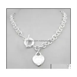 Colares pendentes pingentes jóias design feminino servente tf estilos de estilos cadeia s925 esterling key Heart Love Egg Brand Charm NEC H09261H