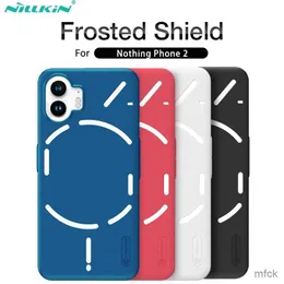 Cell Phone Cases For Nothing Phone 1 Case NILLKIN Frosted Shield Shockproof Hard PC Protection Cover For Nothing Phone 2 Back Shell