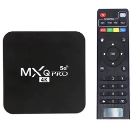 ボックスアンドロイドテレビボックスMXQ Pro 10ロックシップRK3228Aクアッドコア4K HDミニPC 1G 8G WiFi H.265スマートメディアプレーヤードロップ配信電子機器S
