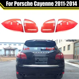 Para Porsche Cayenne 2011-2014 Luzes de freio da luz traseira de carro Substitua a máscara de tampa traseira de casca traseira automática