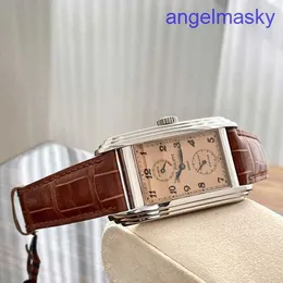 Luxury Patek Watchs for Men's Men's Watch Super Complex Function Cronometer Series 5101P-001 Abito da uomo Orologio da uomo Orologio Casual Salmon Plate