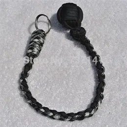 Paracord Monkey Fist keychain 1 Steel Ball Self Defense is Handcrafted in China260g