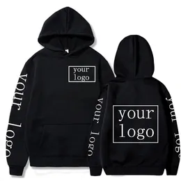 Your Own Design Brand /Picture Personalized Custom Men Women Text DIY Hoodies Sweatshirt Casual Hoody Clothing Fashion 231220