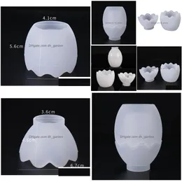 곰팡이 계란 모양 모드 보석 저장 상자 사라리 수지 금형 DIY 귀이 목걸이 홀더 케이스 크래프트 수제 드롭 배달 보석 DHGARDEN DHGYL