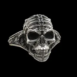 20PCS Herren Calvarium Skull Ring Gothic Heavy Sugar Biker Schmuck Party Mode Motorrad Ringe Geschenke für Ihn 231220