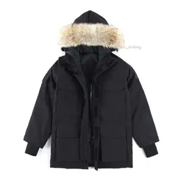 Canad Kaz Ceket Erkekler Down Parkas Erkekler Kadınlar Aşağı Parkas Puffer Ceket Ceket Canda Kazları Uzun Kanada Kaz Maple Yaprak Aşağı Ceket 880 171