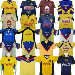 Retro America Soccer Jerseys 100th 1987 1987 1998 1998 2000 2001 2002 2004 2005 2006 Vintage Camiseta de Futbol 88 98 99 01 02 04 05 06 13 14 15 16 17 Liga MX Football Shirt