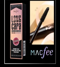 MacFee Eye Mascara 4D Silk Fiber Eyelash Extension Curling Tjockvattentät långvarig svart förlängning Mascara9775626