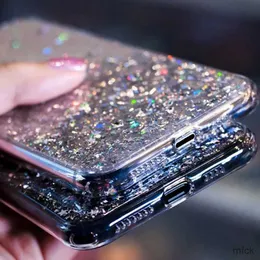 Case di telefonia cellulare Bling Glitter Silicone morbido Silicone per Huawei Nova 6 SE 5 5T 5I Pro 4 4E 3E 3I 3 2 2S Plus Paids Cover Back Shell Fundas Coque