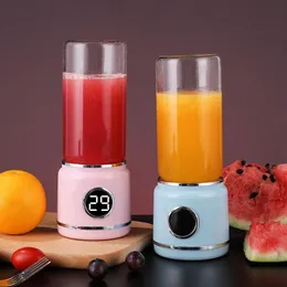 Wiederaufladbare Saftstrafe Elektrische Haushalt tragbare Mini Sojamilchsaftmaschine Lebensmittel Maschine Hand Tasse Juice Cup2263