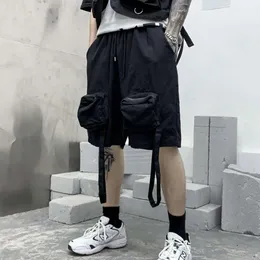 Pantaloncini da lavoro estivi per il marchio alla moda esplosivo quartiere dritto di abbigliamento da uomo con nastro da uomo dritto