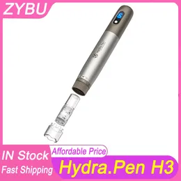 Hydra.Pen H3 Dermapen Cilt Bakımı Mikroiğerleme Derma Pen Hydra H3 MTS ARAÇLAR YÜZ MİSO TERAPİ TALİMATICI MİKRO İLAZLİK PULLİK KARTRIDGES İğneler Silindir